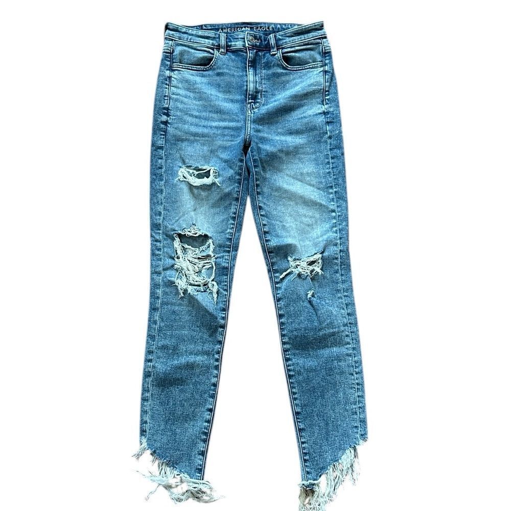 American Eagle Highest Rise Jegging Crop Jeans